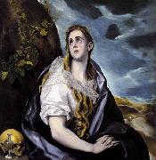 GRECO, El Mary Magdalen in Penitence oil